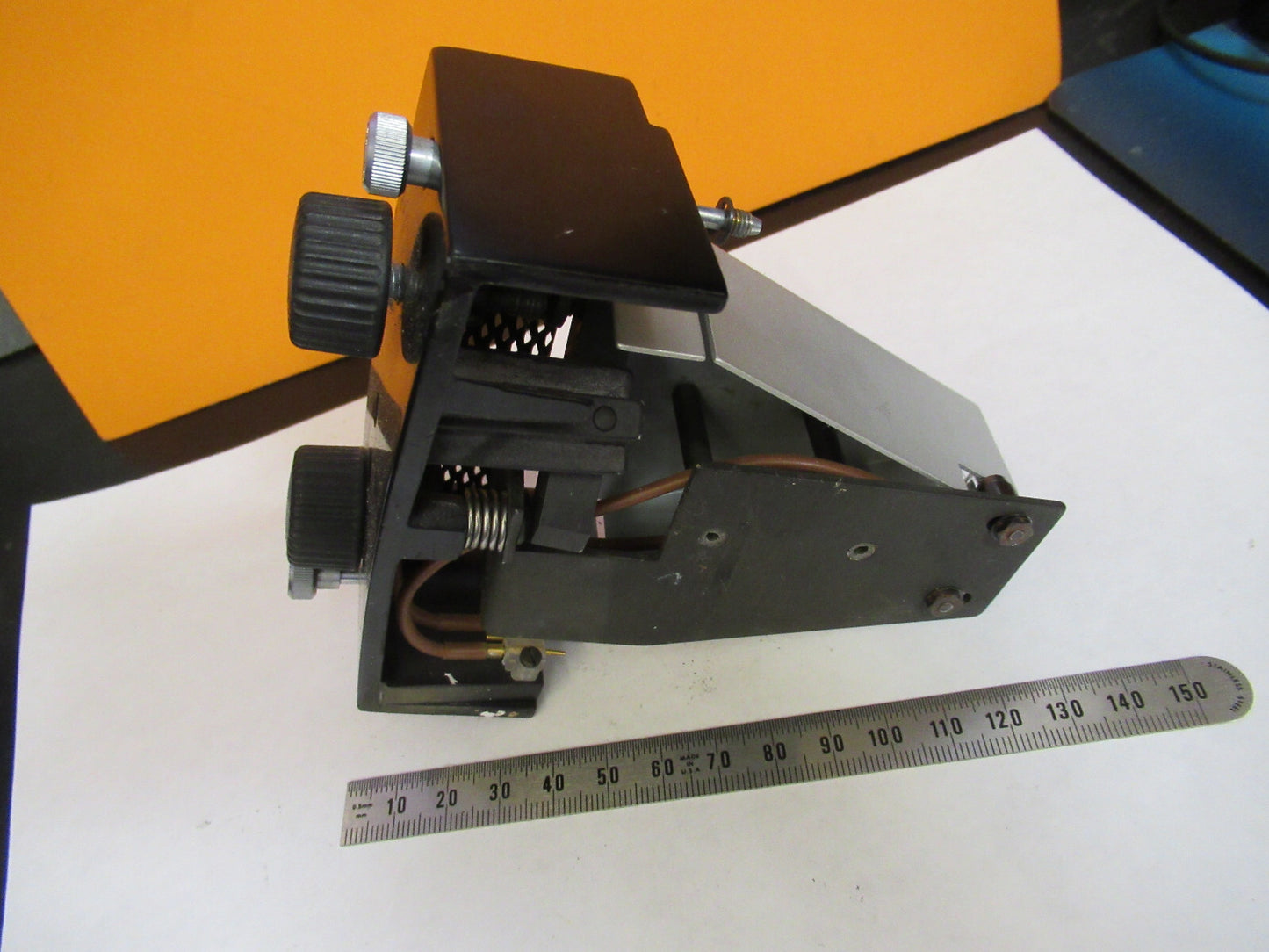 WILD HEERBRUGG M20E LAMP ILLUMINATOR HOLDER MICROSCOPE PART AS PICTURED Y3-A-37