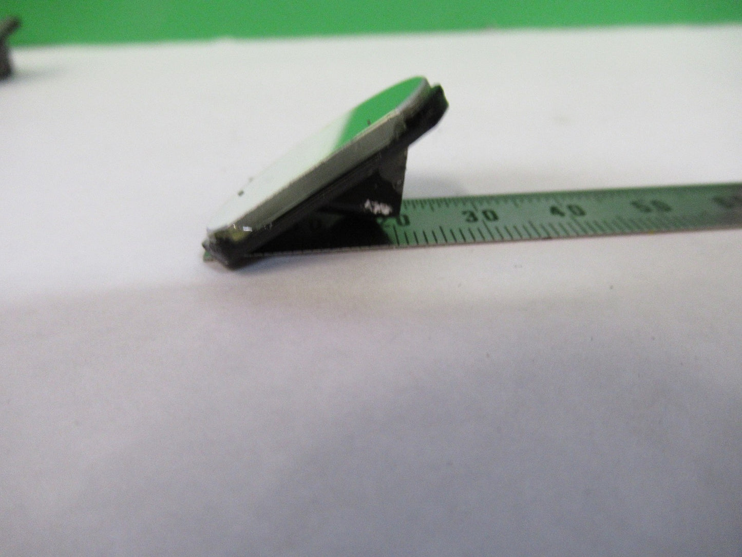 OPTICAL FLAT MIRROR OPTICS  MICROSCOPE PART AS PICTURE U8-A-32