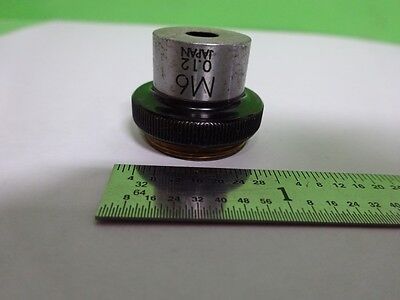 MIKROSKOPTEIL OLYMPUS M6 OBJEKTIVOPTIK WIE BESEHEN BIN#72-33