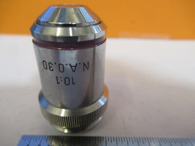 ROLYN GERMANY OBJECTIVE 10X OPTICS MICROSCOPE PART AS PICTURED &FT-1-A-16