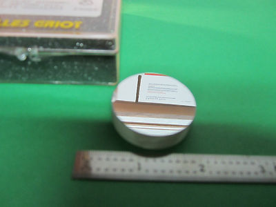 OPTICAL MELLES GRIOT FLAT MIRROR 38 mm DIAMETER LASER OPTICS BIN#A4