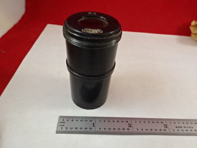 MICROSCOPE PART  EYEPIECE OCULAR 5X SHIMADZU JAPAN OPTICS AS IS BIN#P1-C-28