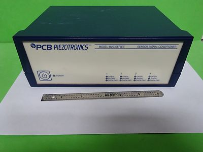 PCB PIEZOTRONICS 482C ICP SIGNAL CONDITIONER 4 CHAN ACCELEROMETER CALIBRATION