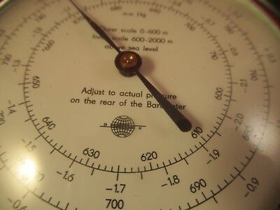 BRUEL KJAER DENMARK BAROMETER PRESSURE ATMOSPHERIC GAUGE AS PICTURED &66-A-24