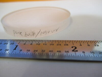 OPTICAL COATED LENS UV ULTRAVIOLET OPTICS AS PICTURED &A3-B-38