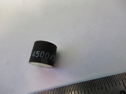 OPTICAL LENS FILTER BLUE 4500 nm LASER OPTICS AS PICTURED X7-A-46