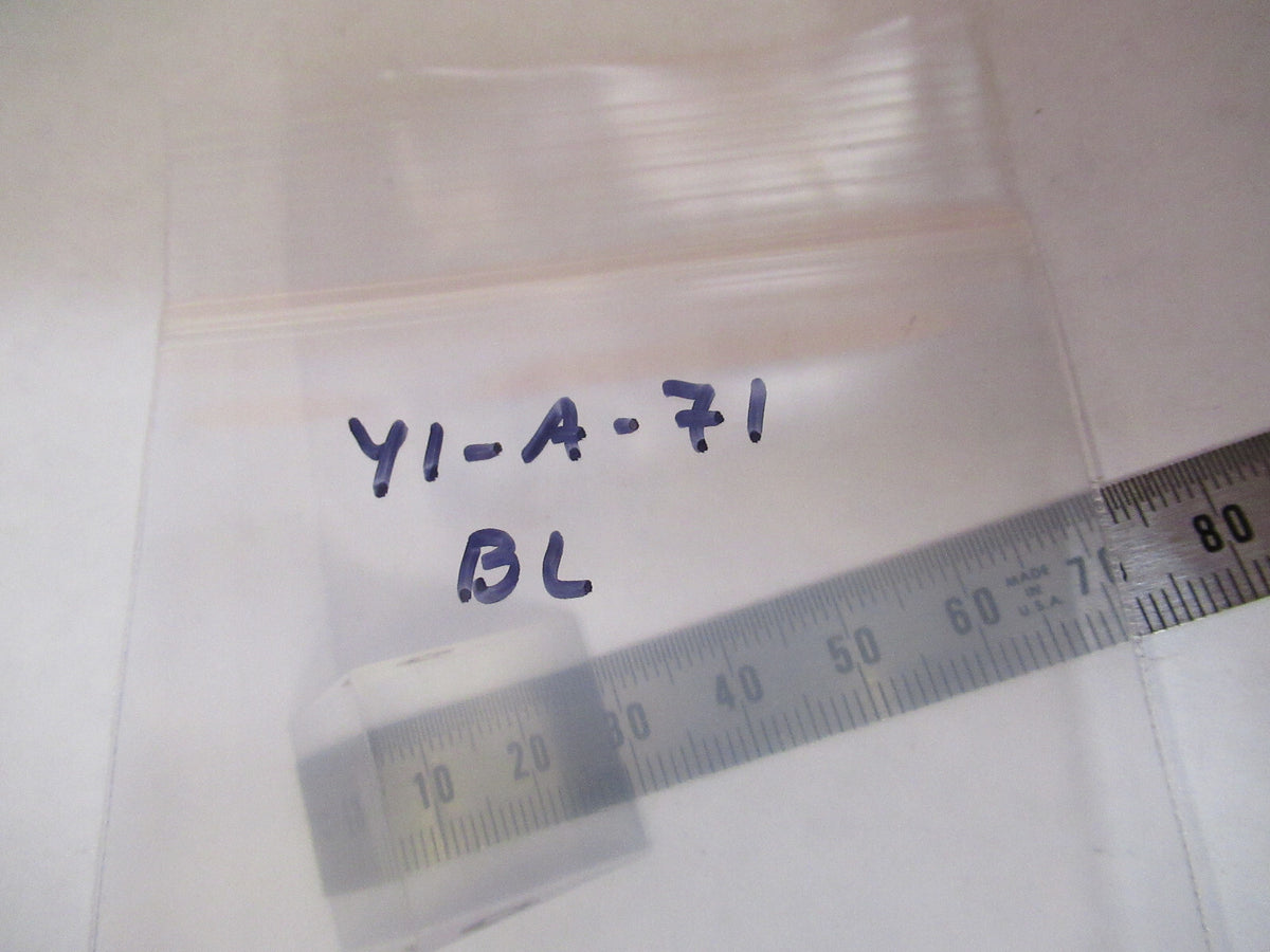 BAUSCH LOMB GLASS PRISM HEAD OPTICS MICROSCOPE PART AS PICTURED Y1-A-71