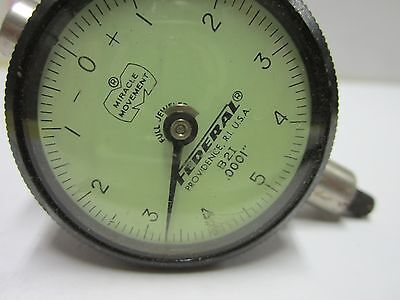 METROLOGY INSPECTION DIAL FEDERAL [rusty]  AS IS  BIN#G2-W-11