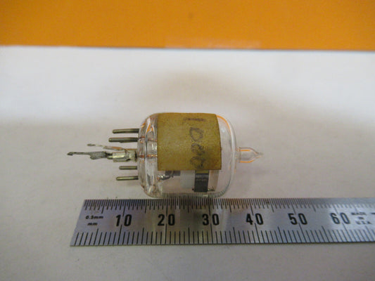 Antique Resonator Quartz Crystal Glass Pkg Frequency