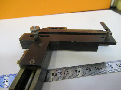 Antique Rare Kremp Wetzlar Stage Xy Clips Microscope Part