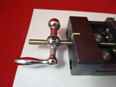 Manual Positioning Stage Bayside Ny SC050A-175 Bearings Gear Very Nice