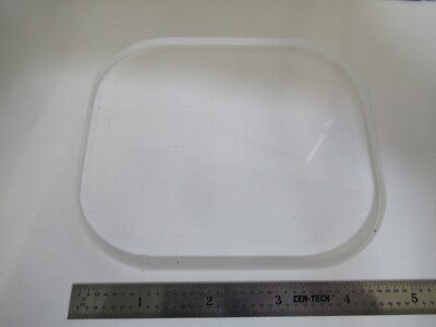 OPTICAL LARGE FLAT WINDOW BK7 GLASS NICE CHAMFERED OPTICS AS PICTURED &FT-6-208