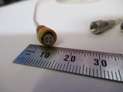 Cable 3 ft Triaxial 1/4-28 4 Pin 10-32's for Accelerometer