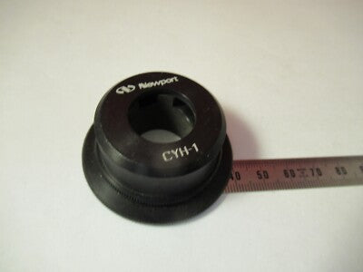 OPTICAL NEWPORT CYH-1 EMPTY LENS FILTER MOUNT LASER OPTICSAS PICTURED &P7-FT-76