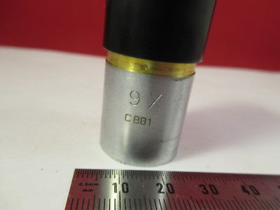 AO SPENCER EYEPIECE OCULAR 9X MICROSCOPE PART OPTICS AS PICTURED &FT-4-34