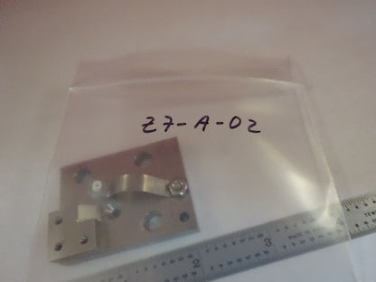 MICROSCOPE PART TOOL SPECIMEN HOLDER STAGE UNKNOWN APPLICATION AS IS #Z7-A-02
