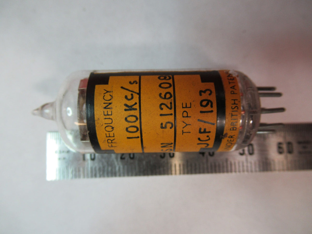 Antique Gec Xtal Quartz Crystal Frequency Control Radio