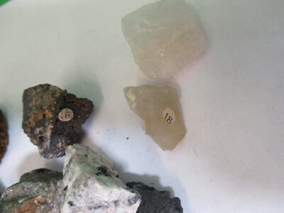 Bag of Minerals Rocks Lot Collection