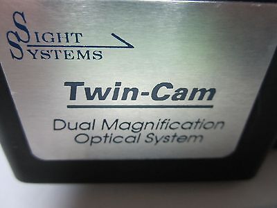 SIGHT SYSTEMS MACHINE VISION TWIN CAM OPTICAL SCHÖNE OPTIK AS IS BIN#G2-04