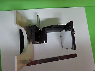 MICROSCOPE PART POLYVAR REICHERT LEICA MIRROR ASSEMBLY OPTICS AS IS BIN#W2-07