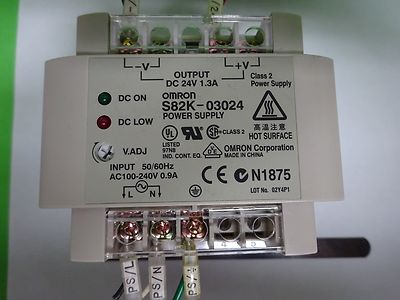 OMRON 582K-03024 POWER SUPPLY CONTROL SYSTEMS AS IS BIN#X9-02
