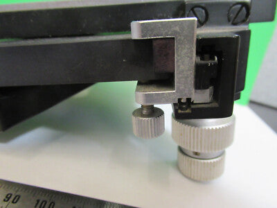 NIKON JAPAN STAGE XY TABLE  MICROSCOPE PART AS PICTURED Z9-A-77