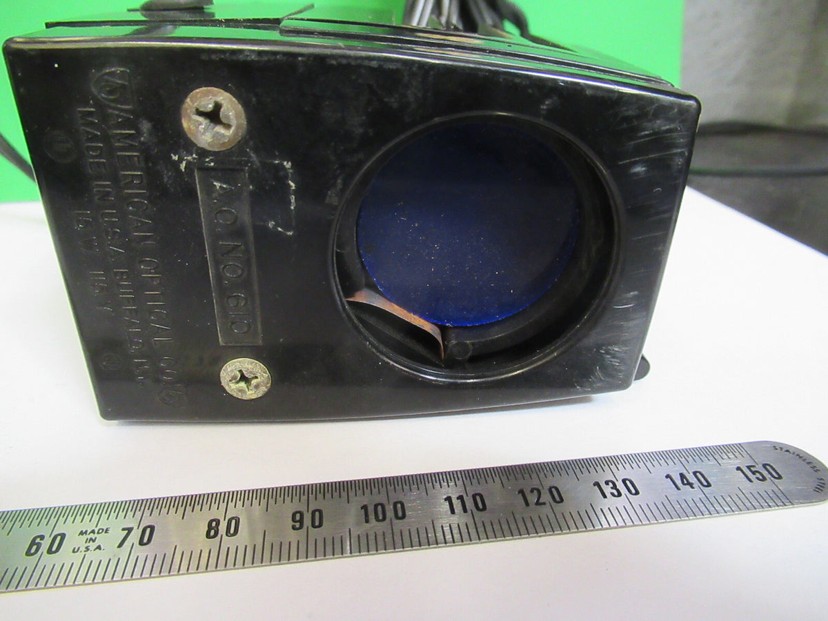 Antique American Optical Co. American Optics Lamp Illum Microscope Part