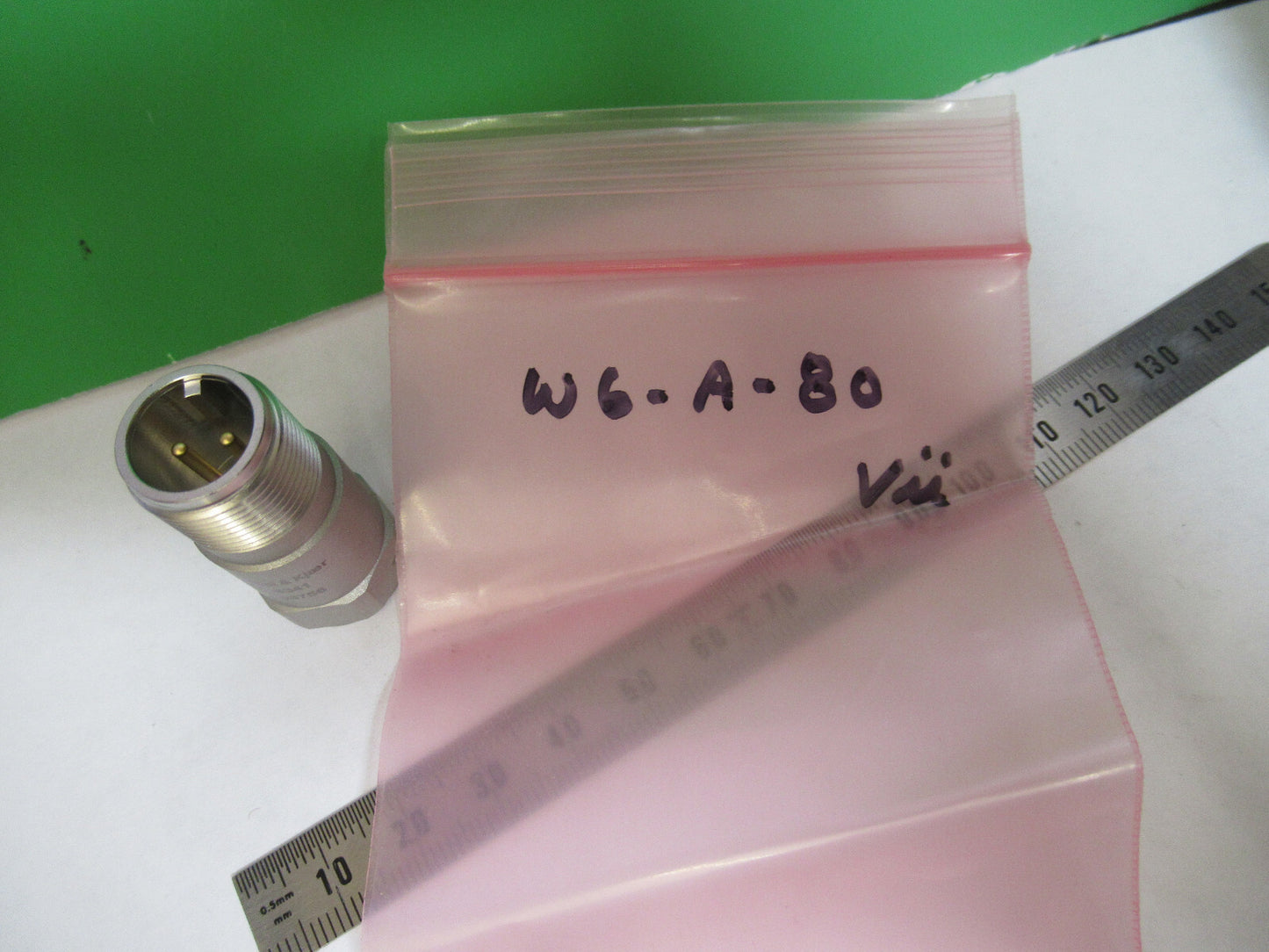 BRUEL KJAER 8341 ACCELEROMETER VIBRATION SENSOR 100mV/g AS PICTURED W6-A-80