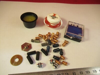 LARGE PCB LOT ACCESSORIES for ACCELEROMETER TEST  studs 10-32, bases  #4-DT-33