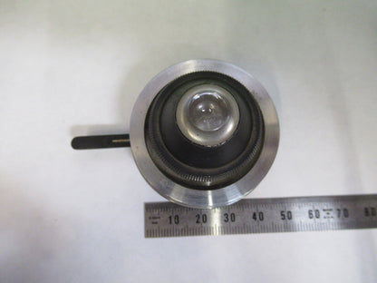 SPENCER AO CONDENSER + IRIS ANTIQUE STAGE MICROSCOPE PART AS PICTURED X9-B-10