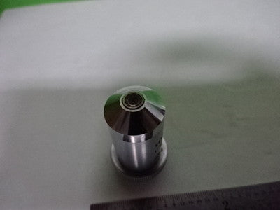MICROSCOPE PART OBJECTIVE LEITZ WETZLAR GERMANY 45X OPTICS AS IS #AE-17