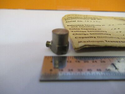 BRUEL KJAER MB 305 ACCELEROMETER VIBRATION SENSOR VINTAGE AS PICTURED &4T-A-35