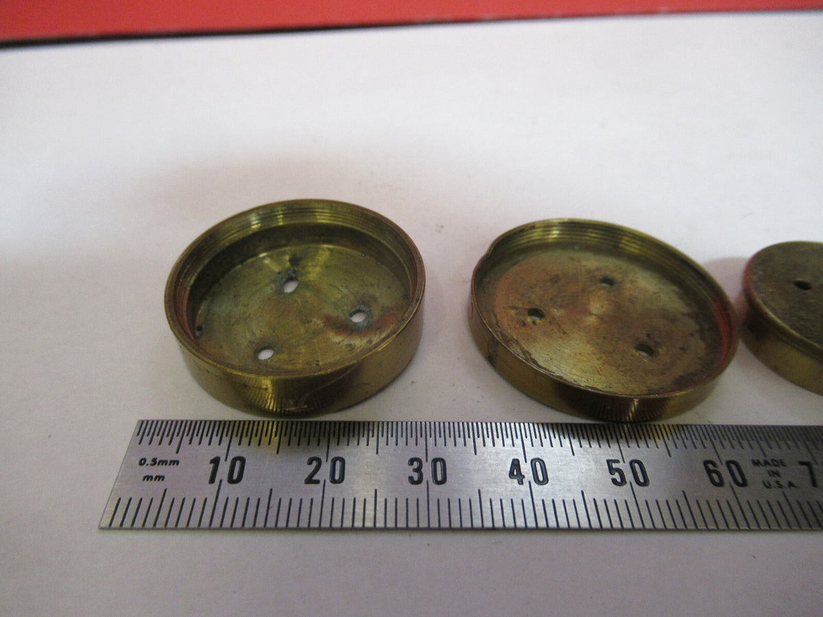 Antique Brass Beck London Holder Fixtures Microscope Part