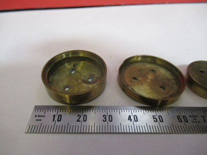 Antique Brass Beck London Holder Fixtures Microscope Part