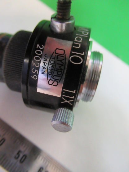OLYMPUS JAPAN DIC M10 N NOMARSKI OBJECTIVE MICROSCOPE PART AS PICTURED Y3-B-04