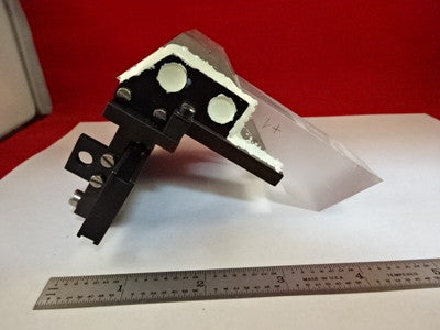 MICROSCOPE PART POLYVAR REICHERT LEICA ASSEMBLY PRISM HEAD OPTICS AS IS #V2-B-98