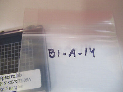 SPECTROLAB 65um COMPONENTS LOT OPTICS AS PICTURED #B1-A-14