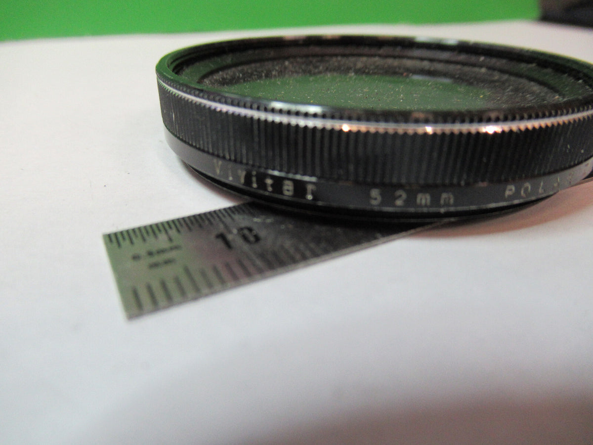 OPTICAL POLARIZER VIVITAR FILTER OPTICS AS PICTURED X6-A-145