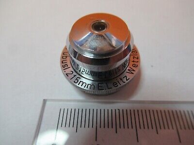 LEITZ WETZLAR POL OBJECTIVE 6FL OPTIC 215mm MICROSCOPE PART AS PICTURED &3K-A-40