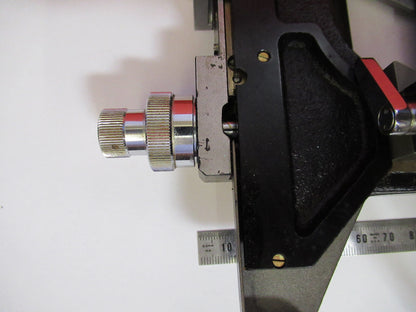 OLYMPUS JAPAN XY TABLE STAGE RARE MICROSCOPE PART AS PICTURED S3-B-56