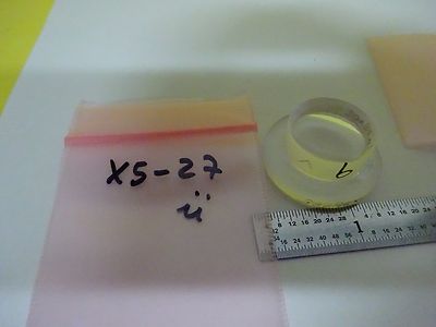 OPTICAL NICE COMPOUNDED CONCAVE LENS LASER OPTICS AS IS BIN#X5-27