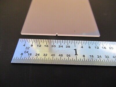 QUARTZ PLATE SINGLE CRYSTAL PIEZOELECTRIC Y-CUT PIEZO PART AS PICTURED &3K-A-74