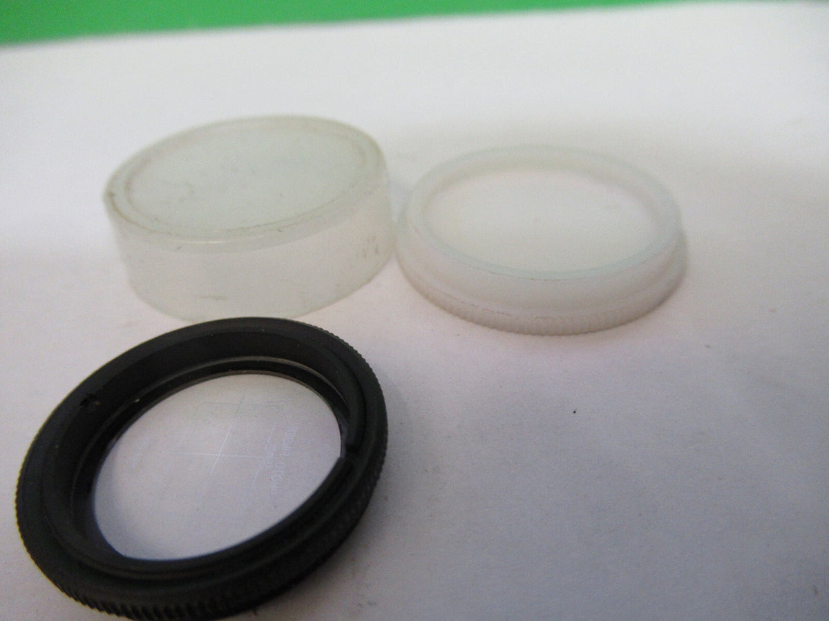 reticle optics  MICROSCOPE PART OPTICS AS PICTURED X6-A-150