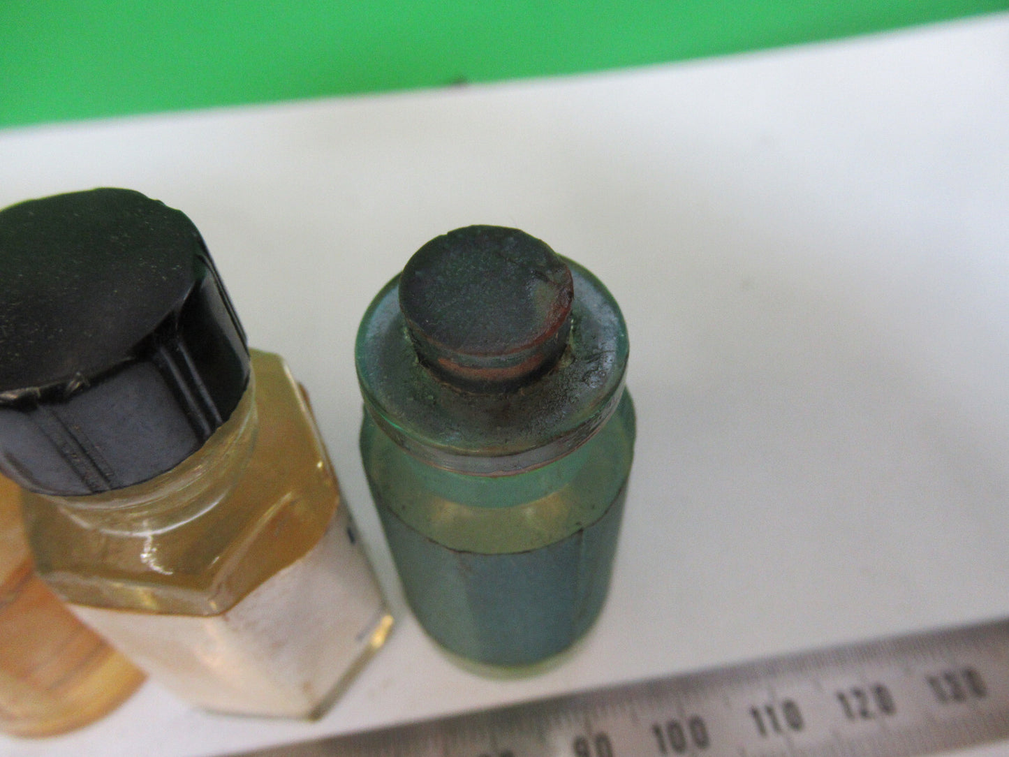 Lot Immersion Oil Bottle Bausch & Lomb Antique Microscope Part