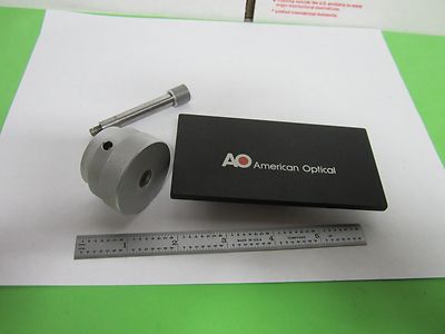 MIKROSKOPTEIL POLYVAR LEICA REICHERT TEILE KNOPFSCHRAUBE WIE BESEHEN BIN#P2-08