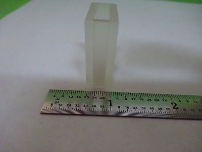 CARL ZEISS GERMANY SPECTRAL QUARTZ CELL SPECTROSCOPIC AS IS BIN#U3-A-21