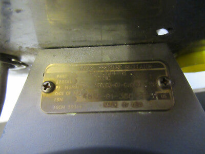 HONEYWELL NSN 4810-01-380-223 PN 3214394-6 VALVE PRESS AIRCRAFT AS PICTURED &LOB