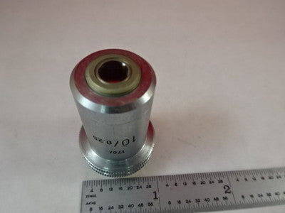 Microscope Part Ernst Leitz Wetzlar Objective 10X Optics B