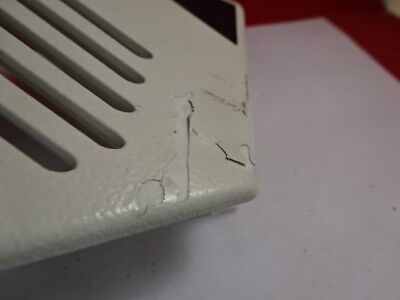LEICA DMRB PLASTIC COVER MICROSCOPE PART AS IS #4V-A-16