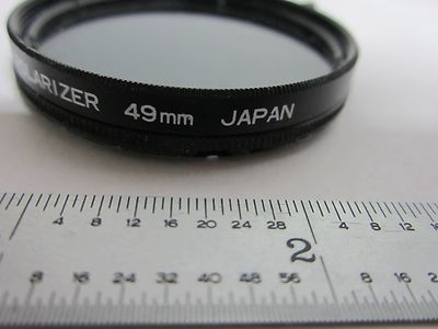 Microscope Polarizer Spiratone 49 mm Optics